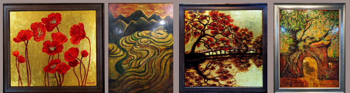 Traditional art workshop (afternoon) – lacquer painting with Prof. Tuan ...